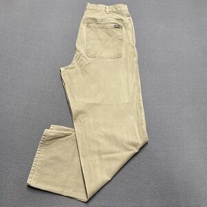 Sorel Pants Mens 36x32 Khaki Tan Utility Workwear Straight‎ Leg Outdoor Durable
